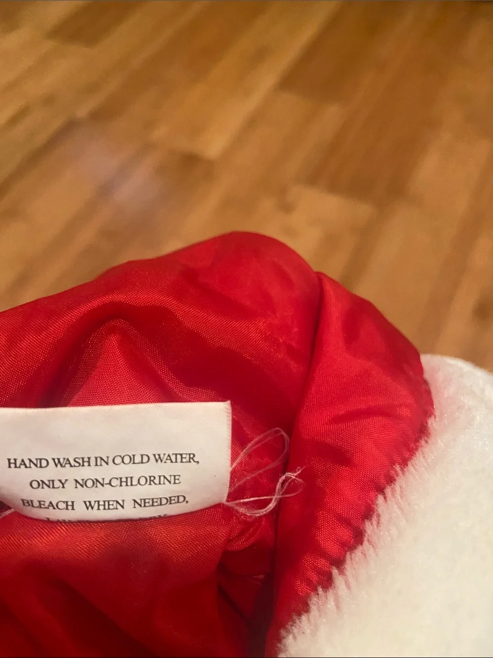 Dog Red Santa Costume Coat with White Trim